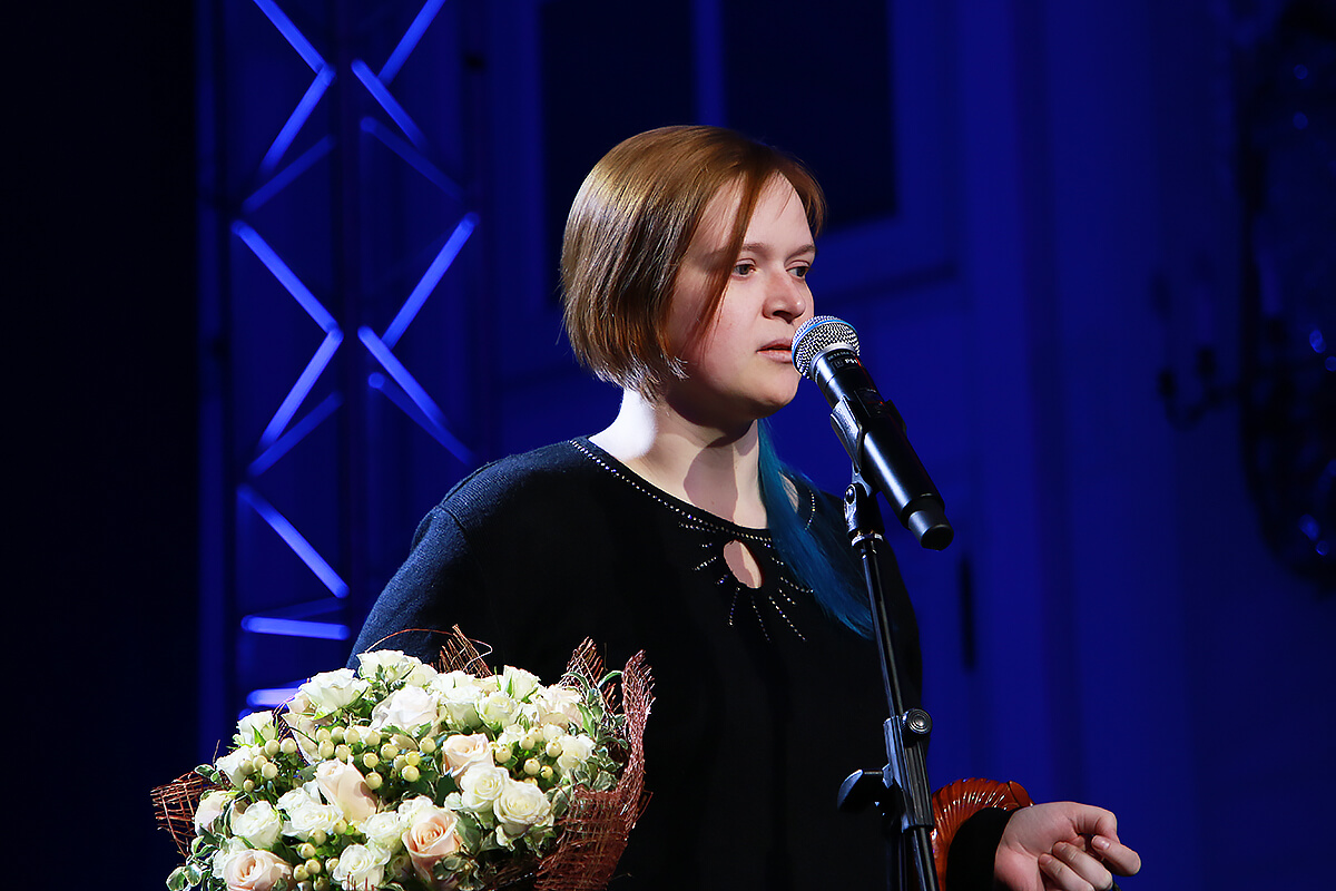 Лауреат премии «Литблог» <strong>Евгения Лисицына</strong>. Фото: Мария Говтвань, РГБ