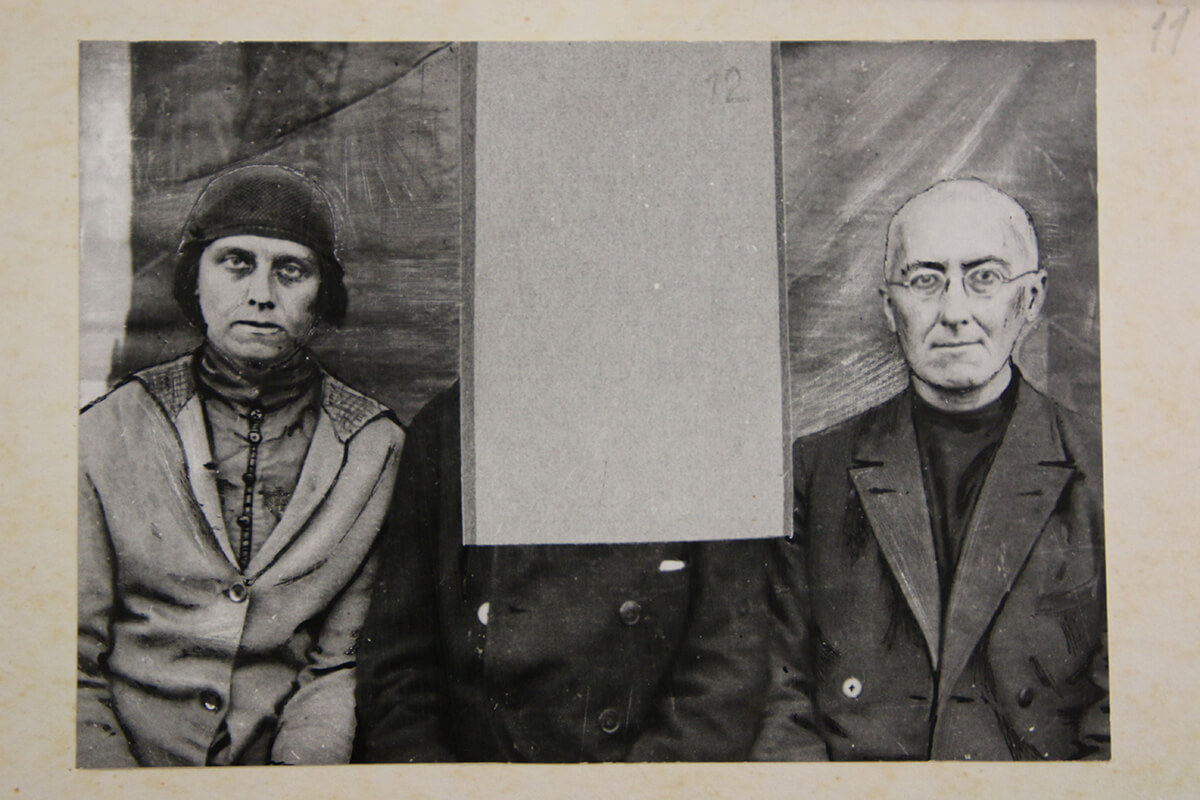 Фотография. В. М. Лосева и А. Ф. Лосев. БелБалтЛаг, 1932