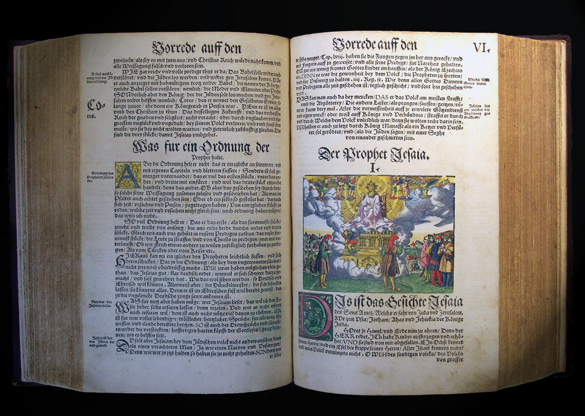 Издание Полной Библии в&nbsp;переводе Мартина Лютера, &laquo;заново уточненное&raquo;. Напечатано в&nbsp;Виттенберге Гансом Луффтом в&nbsp;1540&mdash;1541&nbsp;годах.