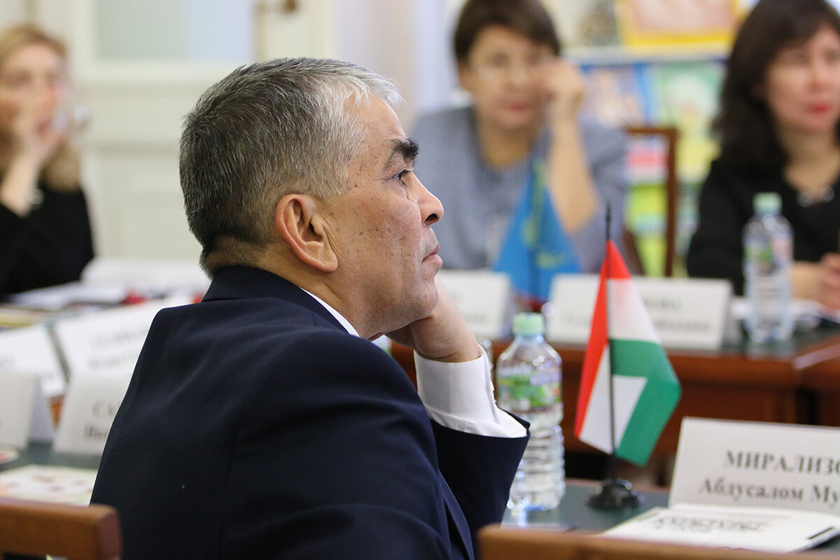 <strong>Абдусалом Мустафо Мирализода</strong>, директор Национальной библиотеки Таджикистана. Фото: Мария Говтвань, РГБ