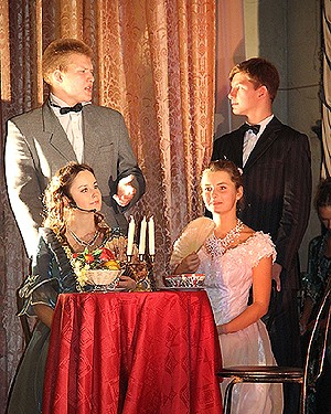 Ребята читали стихи Лермонтова