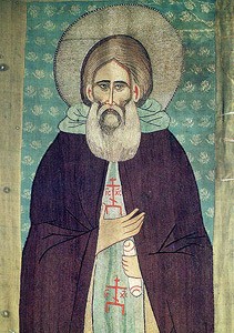 Сергий Радонежский. Шитый покров. Первая четверть XV в.