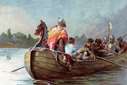 Николай Семенович Самокиш. Иллюстрация к книге Н. И. Кутепова «Царская охота на Руси», 1896—1911